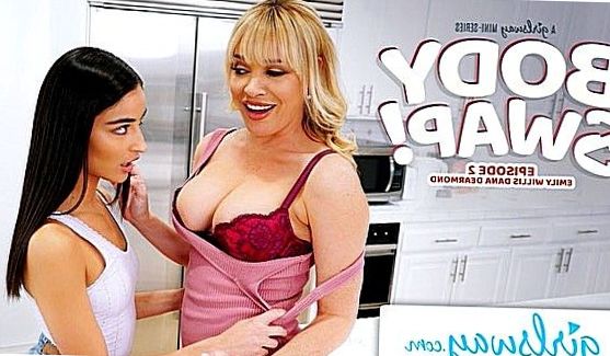 Лесбиянки: Lexi Belle трах в розовых лосинах, порно видео